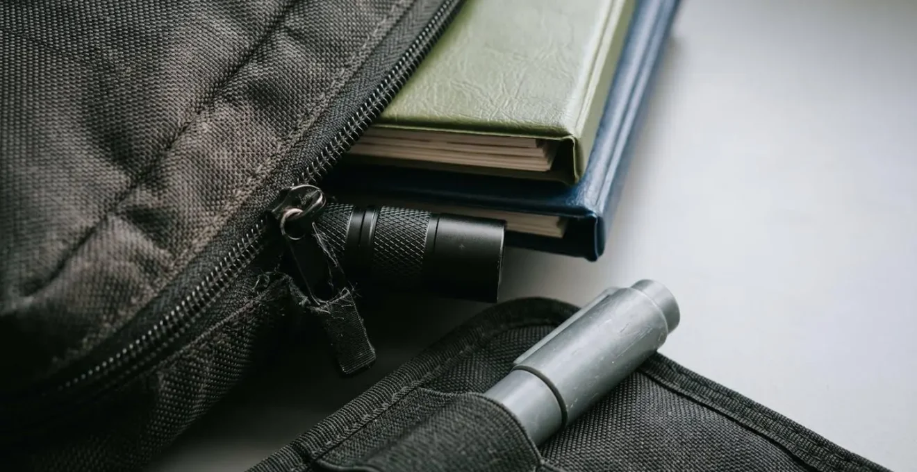 Organized emergency response kit with essential documentation and tools for first 24 hours of incident management