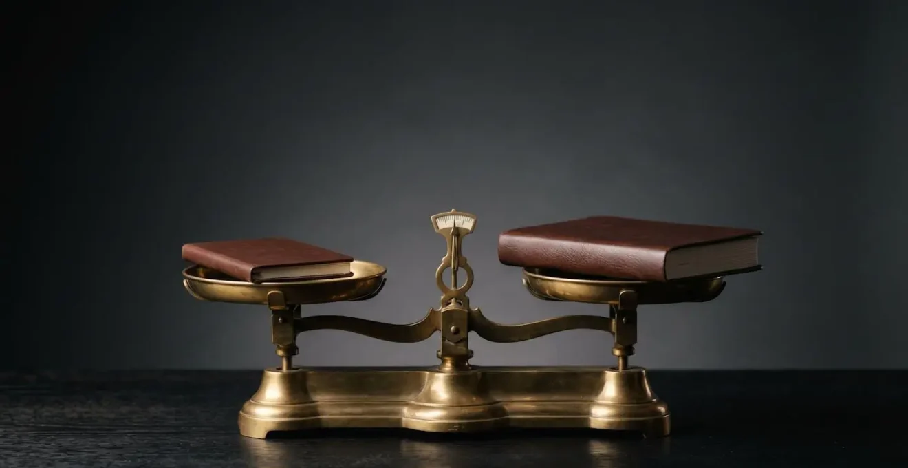Visual metaphor of balanced negotiation showing strategic equality between parties in business insurance claims