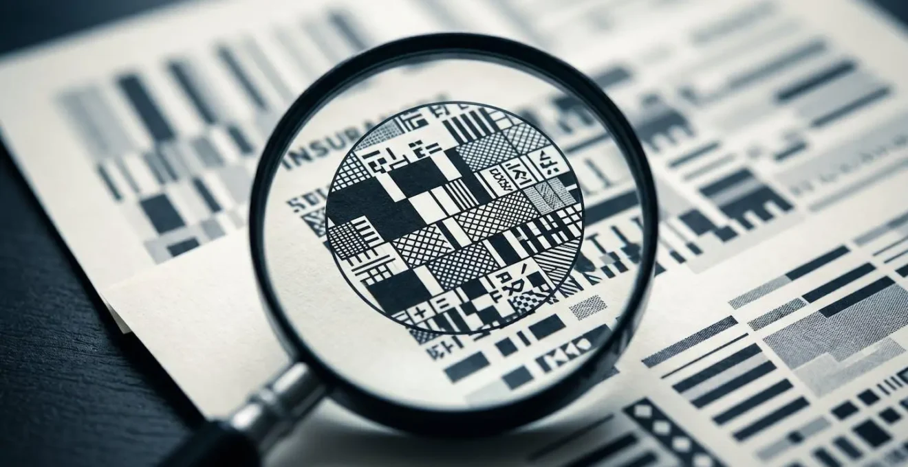 Detailed examination of insurance policy terms revealing hidden compliance gaps