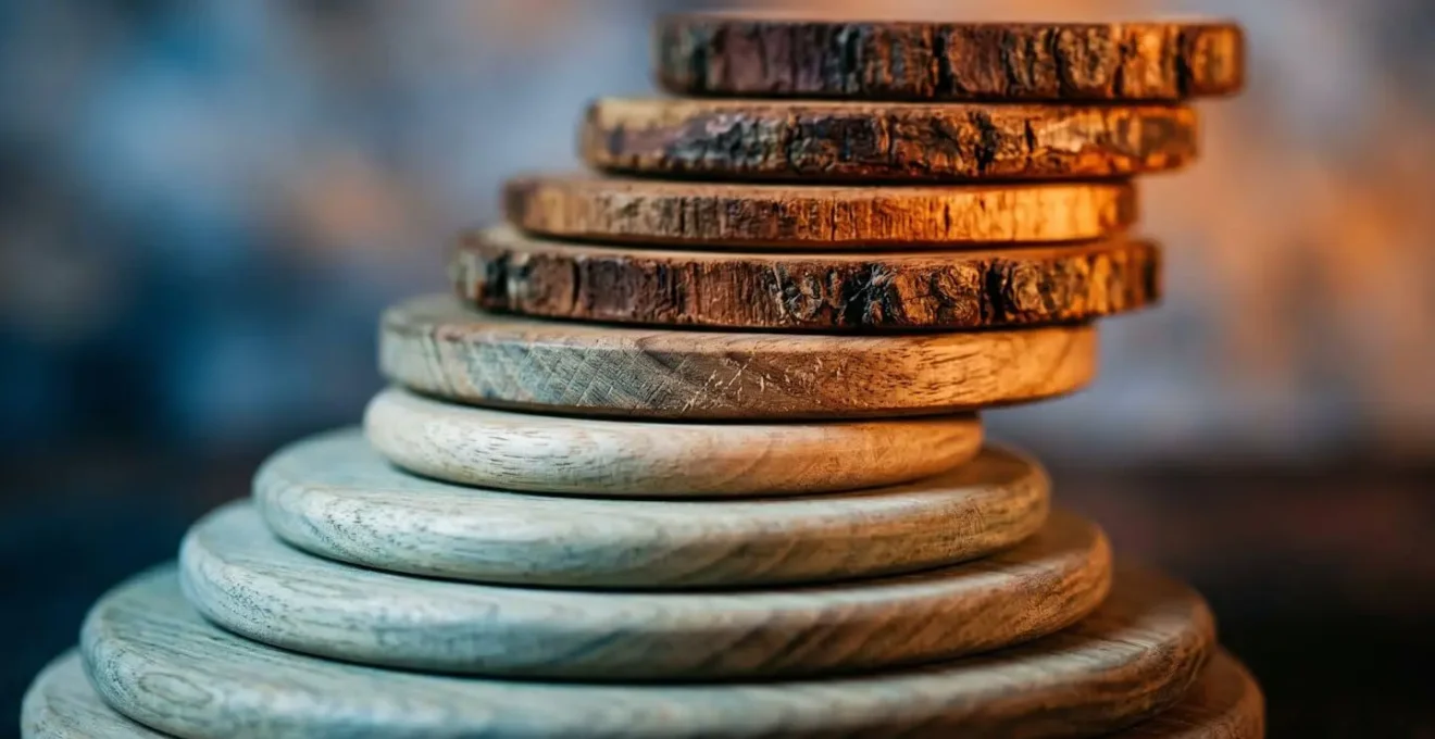Abstract representation of time and financial growth using natural elements and textures